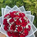 Red Fresh Rose bouquet