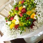 Yellow roses bouquet