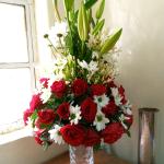 Flower vase bouquet